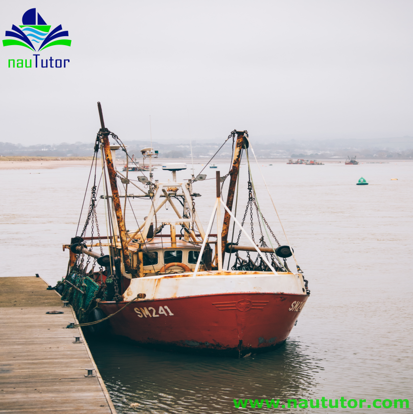 Fishing Boat with trawls (2)