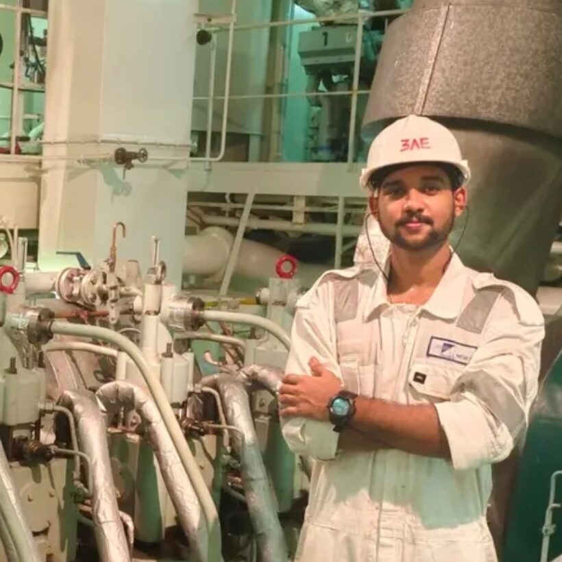 Parvan Ashok, 3rd engineer Officer at Torm tankers and Mentor of NauTutor, guiding IMU CET and Merchant navy aspirants from kerala
