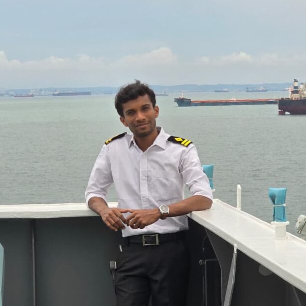 Sanal Augustine sir Mentor at NauTutor and working with Anglo Eastern Ship Management.