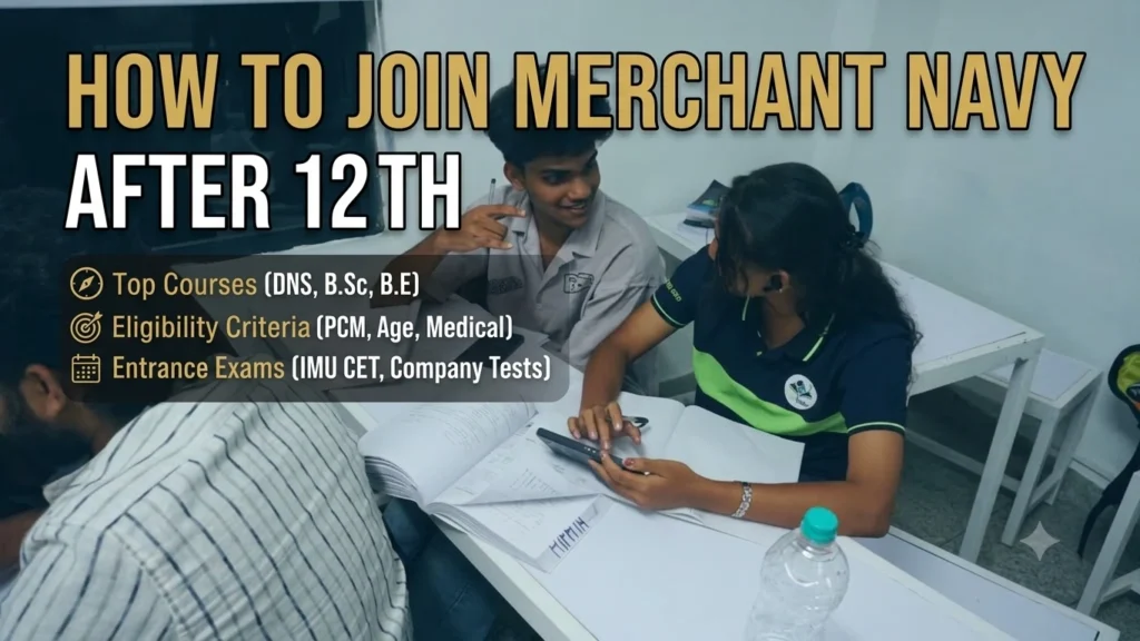 How To Join Merchat Navy After 12th